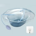 thumbnail image 3 of lionlar Sitz Bath Toilet Bidet Anti Overflow Easy to Store Portable Over The Toilet Seat Blue, 3 of 5