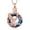 Rose Gold-Blue, variant on Crystal Eagles Cremation Jewelry Eagle Urn Necklace for Ashes With Circle Crystal Memorial Keepsake W/Funnel Filler Memorial Jewelry Gifts for Women Men