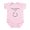 Petal Pink, variant on CafePress - Relax My Mommy Is A Doctor Body Suit - Baby Light Bodysuit, Size Newborn - 24 Months