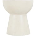thumbnail image 2 of Meridian Furniture Avaya Table d'Appoint Intérieur / Extérieur en Béton Crème, 2 of 6
