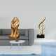 thumbnail image 2 of Figura de león,Estante con estatua de león para escritorio,oficina,decoración del hogar,Figura de escritorio,Escultura de nota musical para escritorio,oficina,decoración del hogar,Figura, 2 of 8