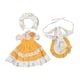 thumbnail image 5 of 2x 1/6 BJD Muñeca Princesa Vestido Traje Disfraz Muñeca de Peluche Accesorios Juego de Rol amarillo, 5 of 9