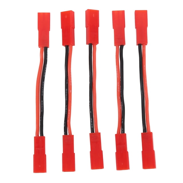 Adaptador De Conector De Enchufe Hembra JST, Conector JST Hembra A JST Hembra Conversión ESC De Motor RC 22AWG Fácil Instalación Para Mantenimiento