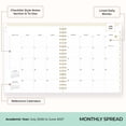 thumbnail image 5 of Blue Sky Day Designer 2026-2027 Daily and Monthly Academic Year Planner Calendar, July 2026 - June 2027, 8" x 10", Flexible Cover, Laminated Tabs, Storage Pocket, Includes Stickers, Annabel, 5 of 9
