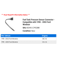 thumbnail image 2 of Fuel Tank Pressure Sensor Connector - Compatible with 1998 - 2002 Ford Windstar 1999 2000 2001, 2 of 2
