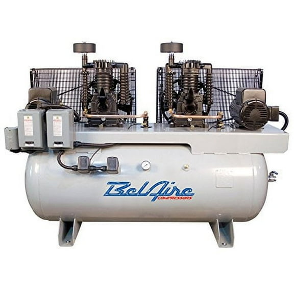 BelAire 3112DL 208 - 230-Volt 7.5-HP 120-Gallon Electric Duplex Air Compressor
