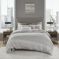 thumbnail image 4 of Home Essence Lennon Taupe Comforter Set, 4 of 9