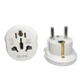thumbnail image 3 of Adaptador de enchufe de la UE de Corea, convertidor adaptador de viaje de 16A y 250V, 2 enchufes redondos, Universal de alta calidad, AU, EE. UU., Reino Unido, CN a UE, KR, enchufe de pared, 3 of 4