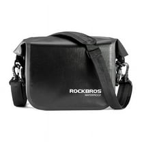 ROCKBROS Folding Handlebar Bike Bag Frame Front Tube Pocket Shoulder Waterproof