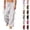 Beige, variant on Frnrwgo Men's Casual Baggy Parachute Trousers, Elastic Drawstring Waist Wide Leg Pants for Everyday Street Style