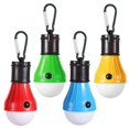 thumbnail image 1 of Linterna LED para tienda de campaña, bombilla de emergencia portátil impermeable para exteriores, funciona con pilas con gancho de clip, para senderismo, fiesta, camping, pesca, energía (4 p, 1 of 5