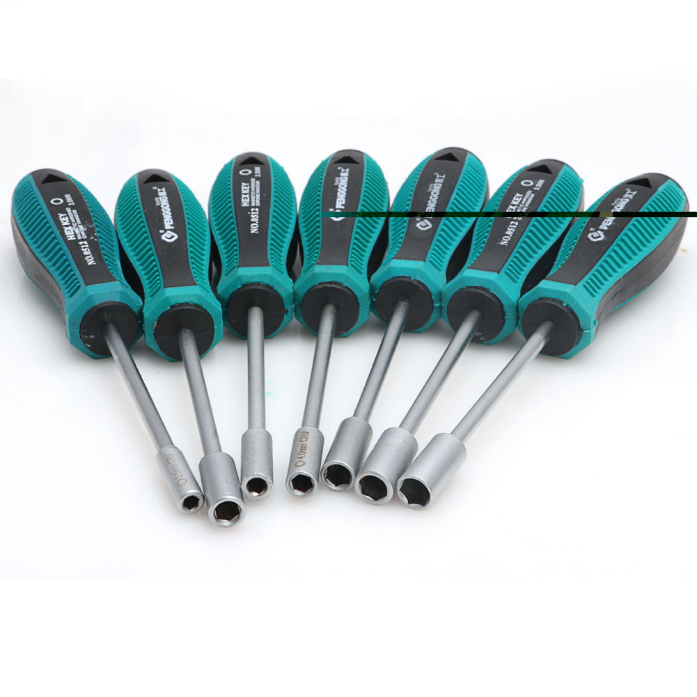 thumbnail image 5 of Milue Screw Driver Professional Socket Driver Hex Nut Key Wrench Nutdriver Hand Tool, 5 of 21