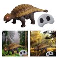 thumbnail image 3 of Dinosaure RC Réaliste pour Enfants, Éducatif, Rugissements, Rotation à 360, 5-7 Ans, Garçons 8-10 Ans, Cascade Ankylosaurus, 3 of 9
