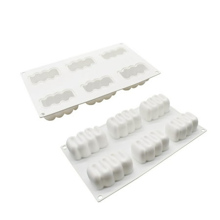 

Silicone Cake Molds Christmas Cute Silicone Cake Tool Puff French DIY Baking Kit