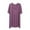 039 Purple, variant on Fanxing Womens Short Sleeve T Shirts Lounge Wear Loose Fit Long Tunic Summer Tops Pajamas Shirt Black,XXL
