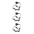 thumbnail image 4 of bedienty Haut-Parleur Micro Mains Libres Oreillette Portative Talkie-Walkie Ressort Maison Radio Bidirectionnelle Remplacement pour XiR P8628 Accessoires 3Ensemble, 4 of 6