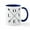 White/Navy Inside, variant on CafePress - Love Arrows - 11 oz Ceramic Mug - Novelty Coffee Tea Cup