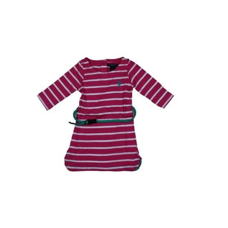 U.S. Polo Assn. Girls Striped Tunic Top