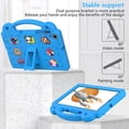 thumbnail image 3 of Kids Case for Galaxy Tab S5e 10.5 2019 SM-T720/SM-T725, Kids Girl Shockproof Full Body Protective with Pencil Holder, Folding Handle Stand Shoulder Strap & Built-in S Pen Holder, 3 of 7