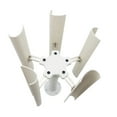 thumbnail image 2 of Vertical Five-blade Wind Generator Model Three-phase Permanent Magnet Brushless Generator Low-speed Windmill Portable Outdoor, 2 of 7