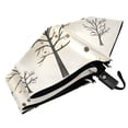 thumbnail image 6 of FORMRS Travel Umbrella Folding Auto Open Close Windproof Rain UV Protection, Winter Forest, 6 of 8