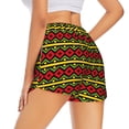thumbnail image 3 of Bixox Women's Classic Color Music pattern 2 in 1 Running Shorts - Lightweight Athletic Workout Gym Yoga Shorts Liner with Pockets - Small, 3 of 5