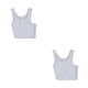 thumbnail image 4 of Chaleco de verano Minnieouse para Mujer chalecos moldeadores camiseta sin mangas color Blanco, 4 of 6