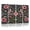 Color 3, variant on 8 Pack Art Acoustic Panels Sound Absorbing Victorian Luxurious Black Embossed Rose Metallic Highlights Decorative Soundproof Wall Panels Self Adhesive for Nursery Game Room Bedroom 48"x32"