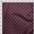thumbnail image 4 of oneOone Silk Tabby Wine Fabric Block Craft Projects Decor Fabric Printed By The Yard 42 Inch Wide, 4 of 5