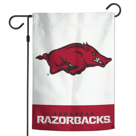 WinCraft Arkansas Razorbacks 12" x 18" Applique Garden Flag