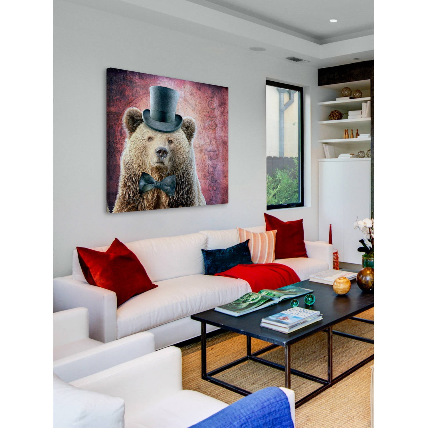 "Putt'n on the Ritz" by Morgan Jones Painting Print on Wrapped Canvas