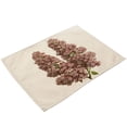 thumbnail image 1 of Mantel individual resistente al calor con estampado floral para comidas elegantes (n.º 1) Mantel de comedor impermeable y lavable, 1 of 3