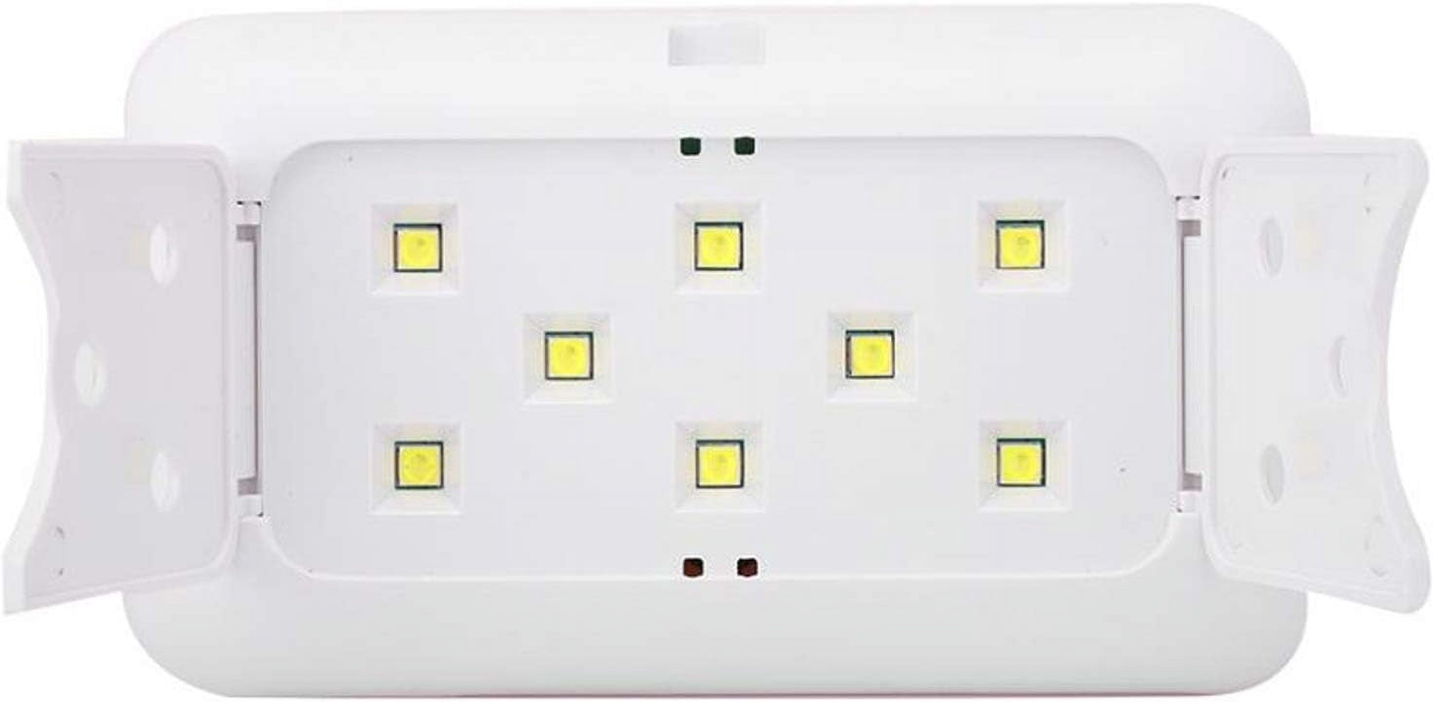 Lamp Nail Dryer 24W Lamp for Nails Manicure Machine Mini Portable Nail Lamp Gel Nail Polish Gel Varnish(OneColor)