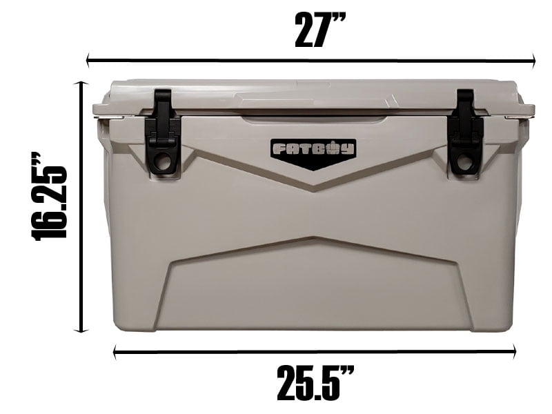Fatboy 45 Quart Roto Molded Hard Sided Cooler Marine Camo