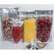 thumbnail image 5 of Bolsas de Mylar resellables Bolsa resellable Bolsa de aluminio a prueba de olores Tobogán plano para granos de café Galleta Snack Flores Secas de Té Almacenamiento de alimentos, transparente, 100 piez JFHHH pequeña, 5 of 5