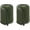 Army Green, variant on 1.5 Inch Elastic Cuffs for Sewing Knitted Ribbed Cotton Fabric Sleeves Waistband Trim, [for Cloth, DIY Craft] - 2.6ft/ Wine Red/ 2pcs