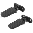 thumbnail image 4 of Dualoai 2Pcs Folding Foot Pedals Sturdy Supplies Easy Install Rear Seat Footrest, 4 of 9