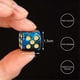 thumbnail image 3 of 10Pcs Random Color 16MM D6 Dice Set Standard Acrylic Dice for Role Playing Games, 3 of 5