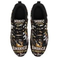 thumbnail image 2 of America Was Born On My Land Native American Flag Running Shoes Sneakers Mesh Black Size 13, 2 of 5