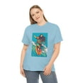 thumbnail image 5 of Surfing Jesus Love Kindness Vacation Unisex Heavy Cotton Tee, 5 of 7