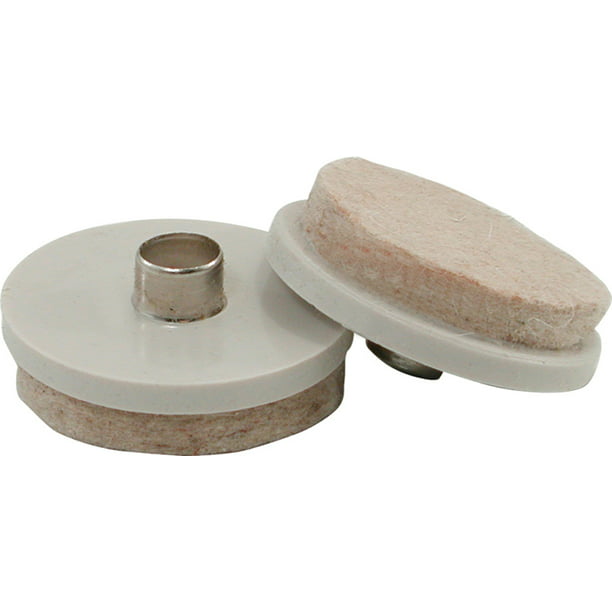 Shepherd Hardware 9936e Nail On Furniture Glides With Felt Pads 1 Inch And 1 1 2 Inch 20 Count Walmart Com Walmart Com