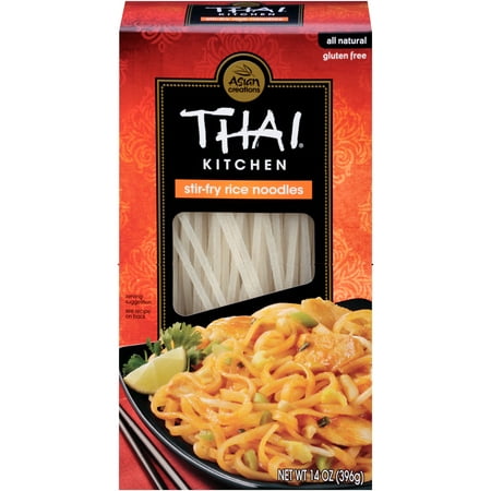 Thai Kitchen® Gluten Free Stir Fry Rice Noodles, 14 oz - Walmart.com