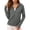 Dark Gray, variant on WIZUTIZ Women's UPF 50 Sun Protection Pullover Hoodie Quick-Dry Athletic Lightweight Long Sleeve Outdoor Hiking Round Neck Active Cover Top