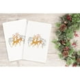 thumbnail image 7 of Linum Home Textiles Christmas Deer Pair Embroidered Turkish Cotton Hand Towel - Set of 2, 7 of 7