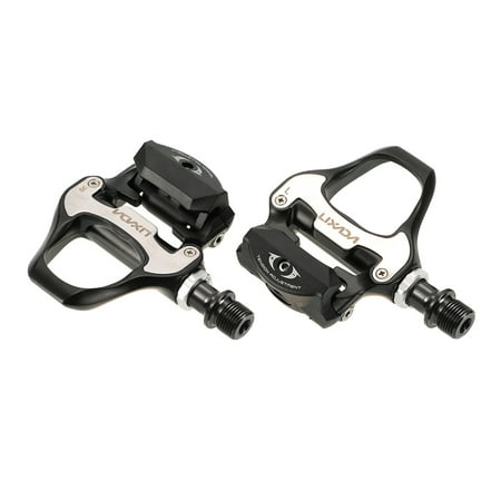 Lixada Road Bike Pedals SPD-SL Single-sided Clipless Bicycle 6 Degree Float Pedals Biking Cycling Pedal Clip-in