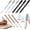 9PCS, variant on Geometric Decompression Pen, Crinkle Pens Funny Pens for Adults,Metallic Geometric Morphing Ballpoint Pen, Metal Shape Shifting Switch Pen, with 10 Refills