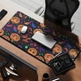 thumbnail image 2 of Long Mouse Pads for Desk,Colorful Halloween Pattern Desk Mats on Top Of Desks, Desk Mouse Pad Extra Large with 3mm Non-Slip Base and Stitched Edge for Gaming,Office,Work,Home 35.4"x15.7", 2 of 6