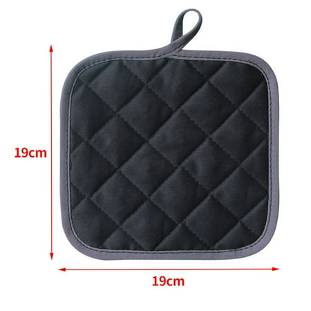 

Insulation Pad Washable Cotton Cloth Pot Holder Pocket Mitts Heat Resistant Kitchen Pad