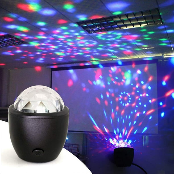 Lampe de scène RGB DJ LED lumière boule commande vocale
