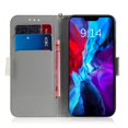 thumbnail image 5 of Case for iPhone 11 Cover Magnetic 3D Pattern Wallet Flip Case With Strap - Orchid, 5 of 5